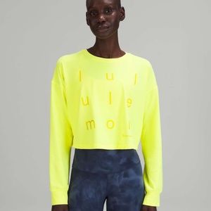 Muscle Love Long Sleeve Shirt *Motif (Electric Lemon)